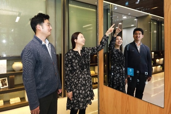 삼성물산은 서울 송파구 문정동 삼성 래미안 갤러리에 위치한 ‘래미안 IoT 홈랩(HomeLab)’을 6월1일 개관한다고 밝혔다. (사진=삼성물산)