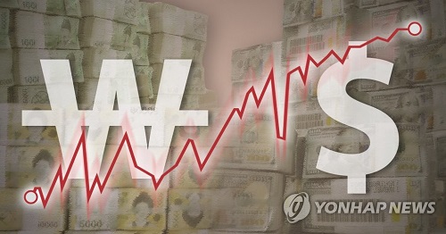 10일 신흥국들의 정치 불안이 확산되면서 원/달러 환율이 급등했다. (사진=연합뉴스)