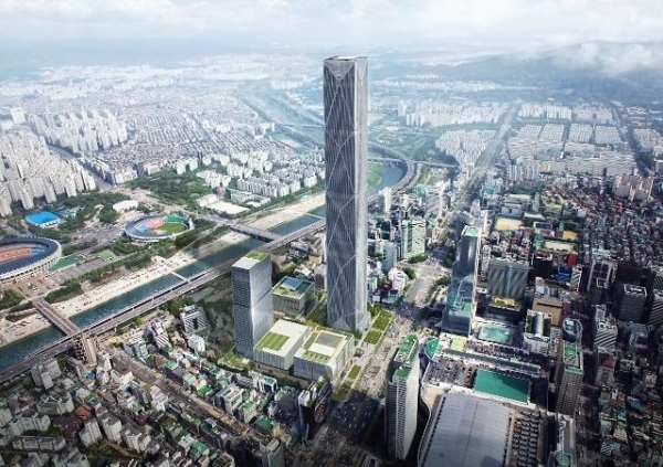 GBC 건립사업은 서울 강남 삼성동 167번지 일대 옛 한전부지에 지하 7층, 최고 105층 규모의 현대차 그룹 신사옥을 짓는 사업이다. (사진=현대자동차)