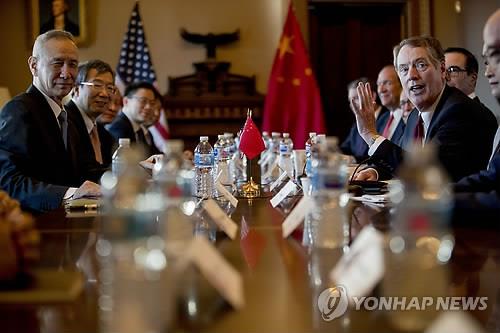 블룸버그 통신은 미국과 중국이 3일(현지시간) 워싱턴DC에서 고위급 무역협상을 재개했다고 전했다.(사진=연합뉴스)