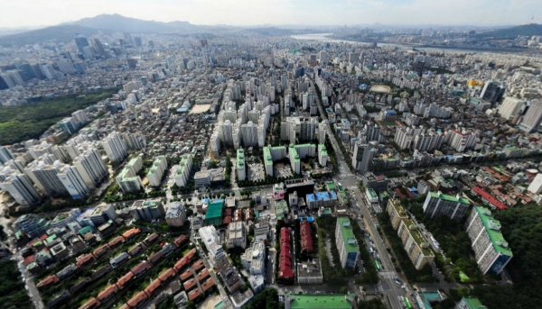 서울 강남구 삼성동 상아2차 재건축 단지를 필두로 후분양을 택하는 단지가 늘어나고 있다. (사진=네이버지도)