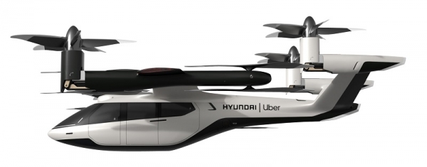 현대차는 'CES 2020'에서 우버와 함께 개발한 개인용 비행체(PAV) 콘셉트 모델 S-A1을 처음 공개한다. (사진=현대자동차)