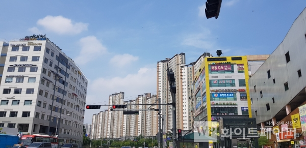 김포시의 한 아파트단지 모습. (사진=화이트페이퍼)