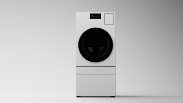 삼성전자가 ‘IFA 2023’에서 공개하는 세탁기 한 대로 건조까지 가능한 신제품.(사진=삼성전자)