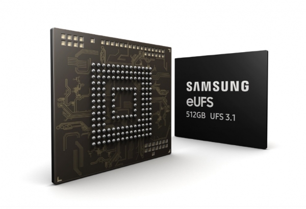 삼성전자는 세계 최초로 512GB eUFS 3.1을 양산하기 시작했다. (사진=삼성전자)