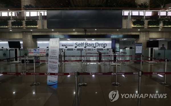 김포국제공항이 지난 13일 개항 40년 만에 처음으로 일일 운항편구 0건을 기록했다. (사진=연합뉴스)